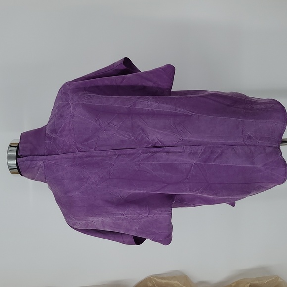Vintage Bonnie Boynton Faux Suede Blouse sz. M - Picture 5 of 7